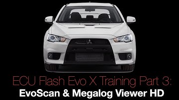 Evo X Ecu Flash Training Course Part 3: EvoScan & Megalog Viewer HD | Evans Performance Academy