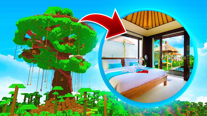 CONSTRUÍMOS A MAIOR CASA NA ÁRVORE DO MINECRAFT! (FICOU GIGANTE!)