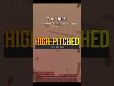 Minecraft But I Have A High Pitched Voice