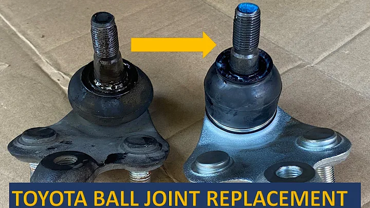 How to Diagnose and Replace Bad Front Lower Ball Joint on a Toyota