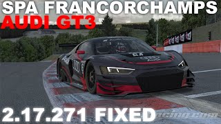 iRacing Audi GT3 EVO II Spa Francorchamps (FIXED) | Track Guide + Hotlap