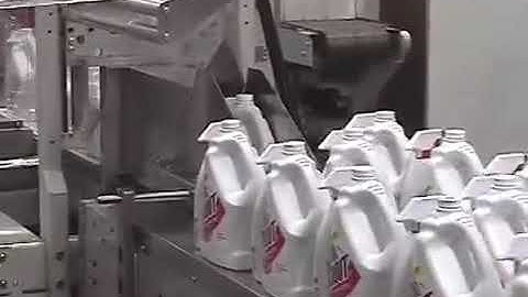 Continuous Motion Vertical Wrapper  Multipacking Spray Bottles -  914BVS