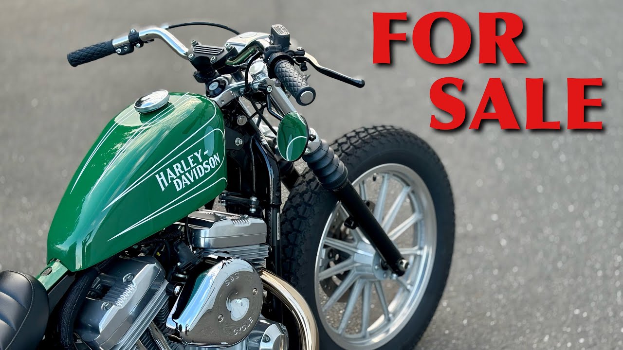 2010年式ハーレーXL883L 20600km、車検残有、ETC付 SOLD OUT】2010年モデルXL883L Flat Trackerスタイル！車検たっぷり
