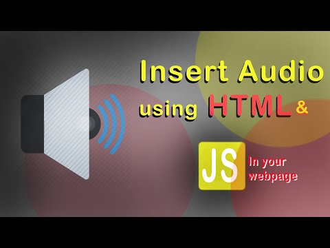 Background Music for HTML webpage | Play Music Using JsvaScript EventListener
