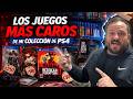 Los JUEGOS MÁS CAROS de mi colección de PS4