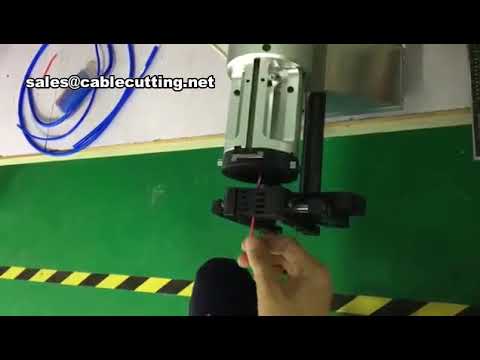 coax cable stripping machine