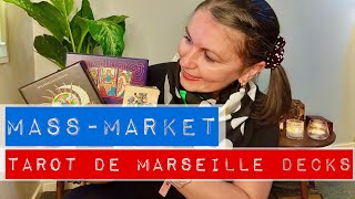 MassMarket Tarot de Marseille Decks I recommend for Beginners and Seasoned Readers