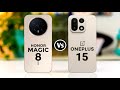 Honor Magic 8 vs Oneplus 15