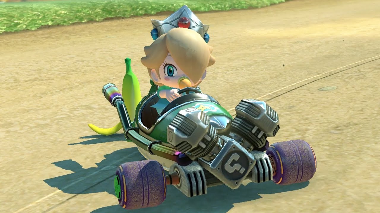 Mario Kart 8 Deluxe - Mirror Banana Cup (Baby Rosalina Gameplay)