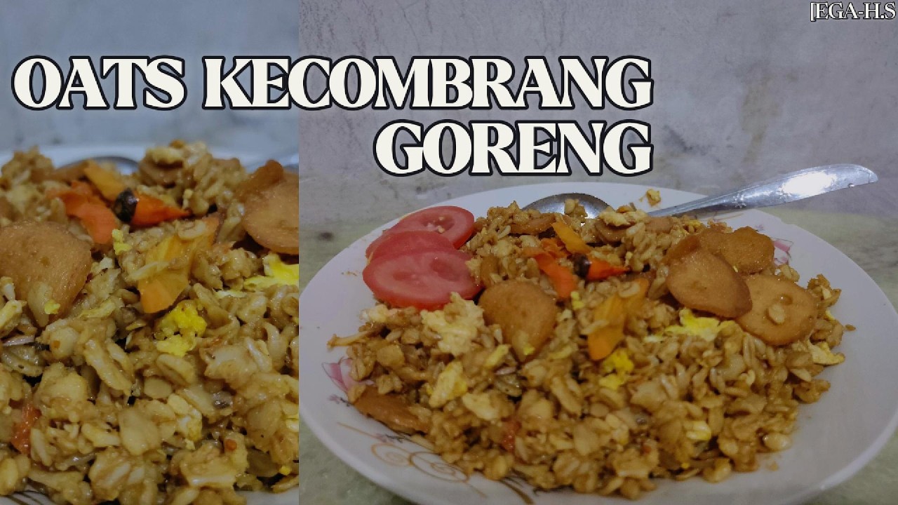 BERHENTI MAKAN NASI! Ganti Pakai Ini, BB Turun Tapi Makan Tetap Enak! OATS KECOMBRANG GORENG