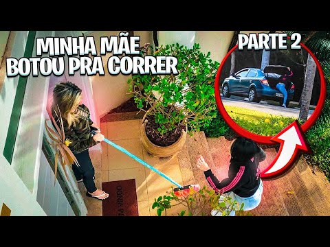 MINHA MÃE COLOCOU ELA PRA CORRER COM VASSOURADA😱 MINHA EX AMIGA QUE ME ROUBOU NO TESTE 😱 \