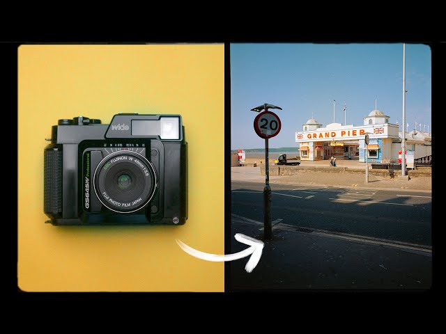 Photographing the British Seaside with the Fuji GS645W - YouTube