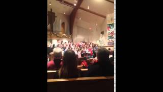 Abigail & Aubrey's Christmas Program 2015