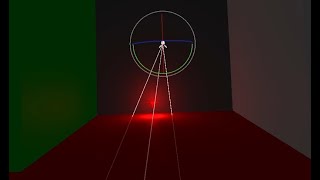 Faked bounce lighting from a spot light in unity