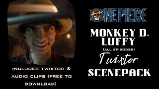 LUFFY 4K TWIXTOR SCP w/audio clips (ALL EPISODES) | ONE PIECE LIVE ACTION REMAKE