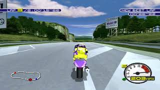 Moto Racer 2 (PSX) - TA Speedway screenshot 5
