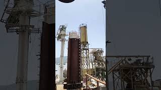 Marine pile concrete, Marine pile, marin concrete barje, barge.