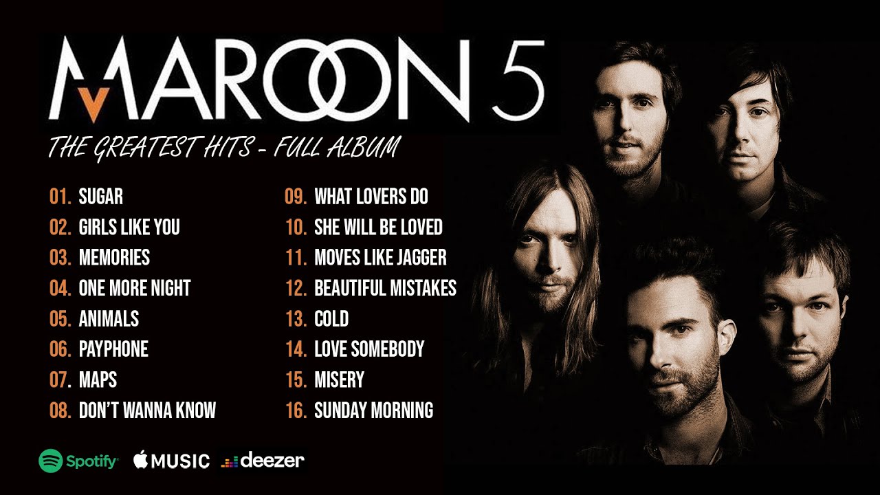 Maroon 5 - The Greatest Hits | Full Album 2026