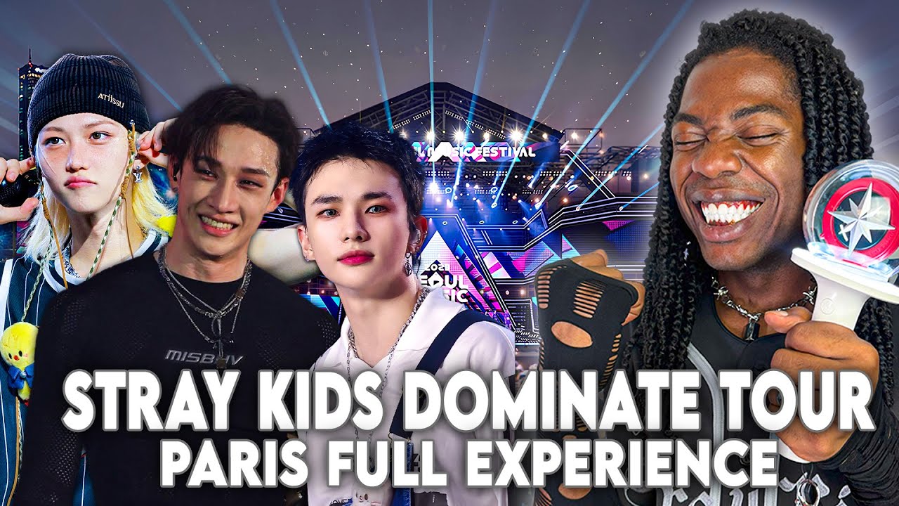 J’ai vu STRAY KIDS en CONCERT à PARIS DOMINATE TOUR 2025 Jour 1 - FULL CONCERT VIP EXPERIENCE