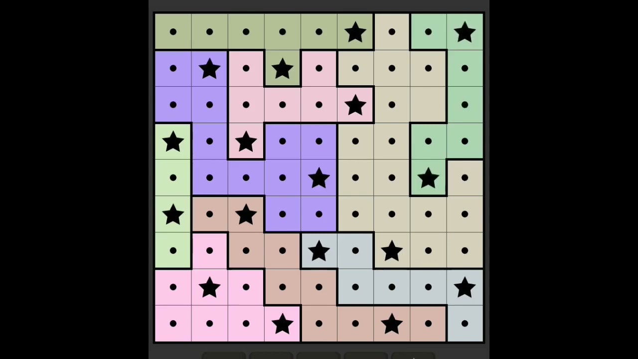 Star Battle ( logic puzzle with simple rules )