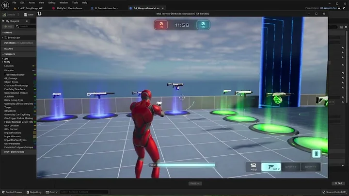UE5 Lyra - How to: Grenade and Rocket Launchers