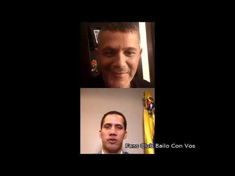 Alejandro Sanz en Vivo habló con Juan Guaidó