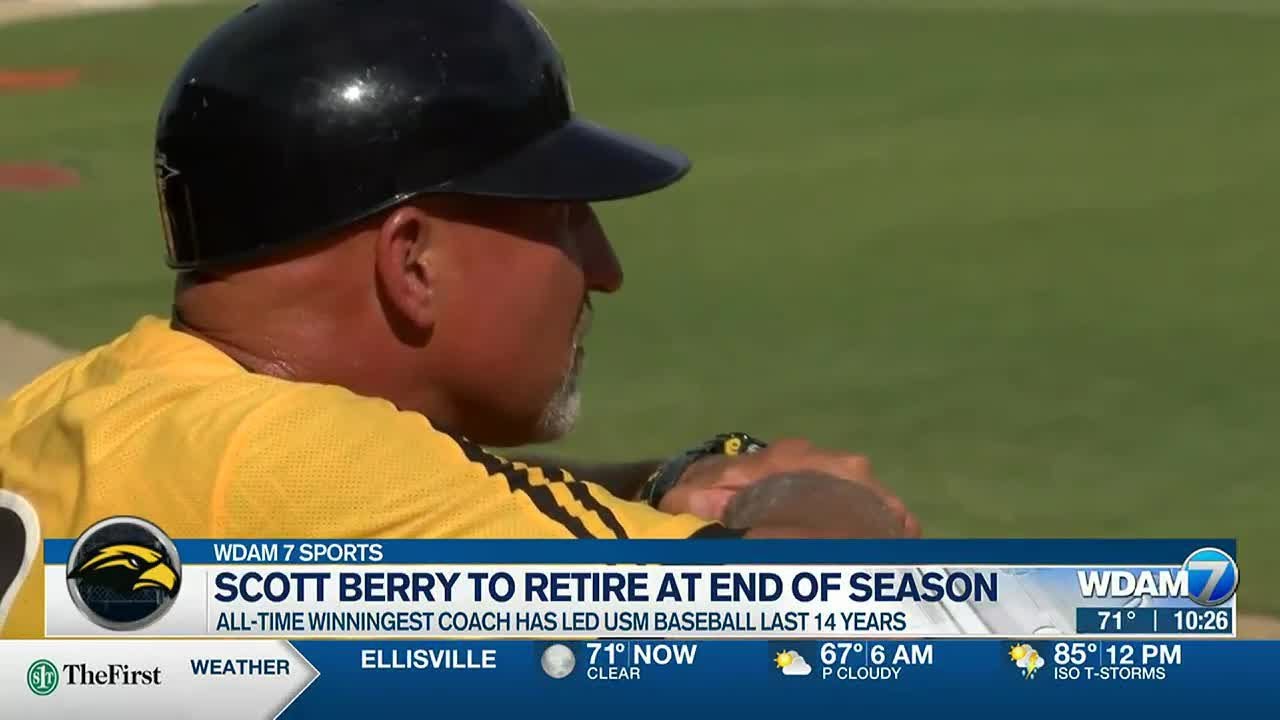 USM baseball coach Scott Berry to retire at end of season YouTube