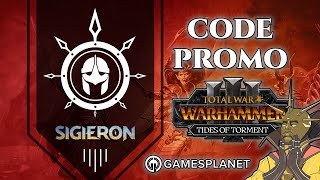 TOTAL WAR: WARHAMMER III – Tides of Torment | J'ai un CODE PROMO pour VOUS ! [GAMESPLANET]
