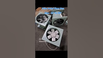 Tube Axial Flow Fan #makeinindia #axialfan #exhaustfan #ventilationfan #firefan #firefans
