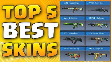 Top5 rarest skins in #COD Mobile in the History must watch