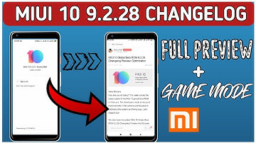 MIUI 10 9.2.28 GLOBAL BETA UPDATE FULL FEATURE,OPTIMIZATION //WITH RELEASE DATE AND DEVICE LIST