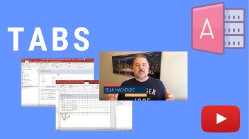 How to Use the Tab Control in Access: Tabs with Subforms Example