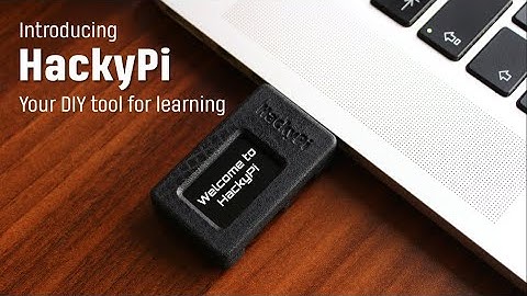 HackyPi - The Hacking Tool You Carry in Your Pocket