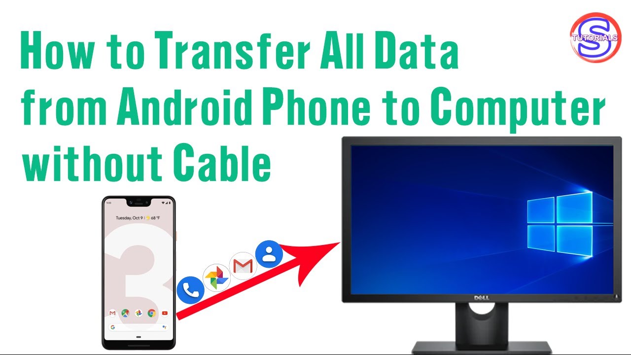 How To Transfer All Data From Android Phone To PC Without Cable