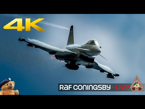 LIVE EUROFIGHTER TYPHOON FGR4 ACTION QRA STATION RAF CONINGSBY 