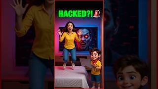 Zayo’s Smart TV Hacking Prank on Mom! 😉🤣 #shorts