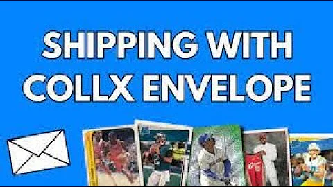 How To Ship Trading Cards On Collx Using Plain White Envelope The Poor Man's Way!