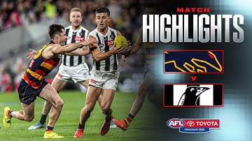 Adelaide Crows v Collingwood Highlights | Round 23, 2025 | AFL