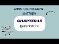 Chapter 15   Period Cost Allocation: Question #4
