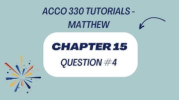 Chapter 15   Period Cost Allocation: Question #4