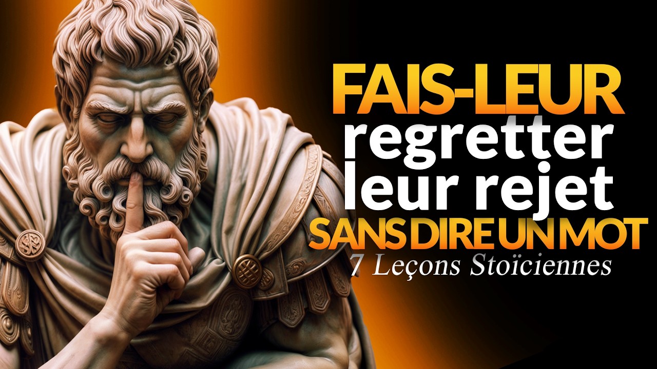 VOTRE SILENCE APRÈS LEUR REJET LES TUE | STOÏCISME