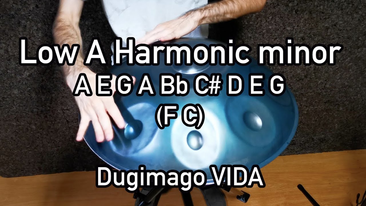 Dugimago Vida Low A Harmonic minor 8 (2) + Ding Scale
