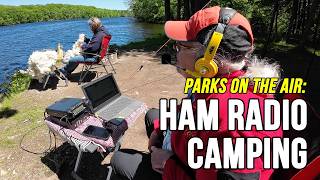 The Ultimate Ham Radio Campsite - A Wisconsin POTA Adventure