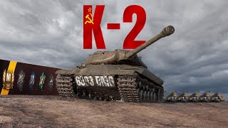 K-2 ROZNOSI! 6K DMG! CZY TO NAJLEPSZY CZOŁG CIĘŻKI NA RANDOMKI? [World of Tanks]