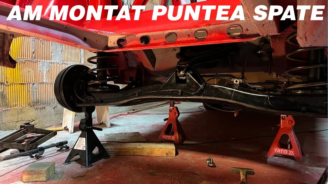 Montaj punte spate dacia 1300 reconditionare