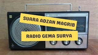 Suara Adzan Maghrib serta Doa Berbuka Puasa khas Radio Gema Surya Ponorogo
