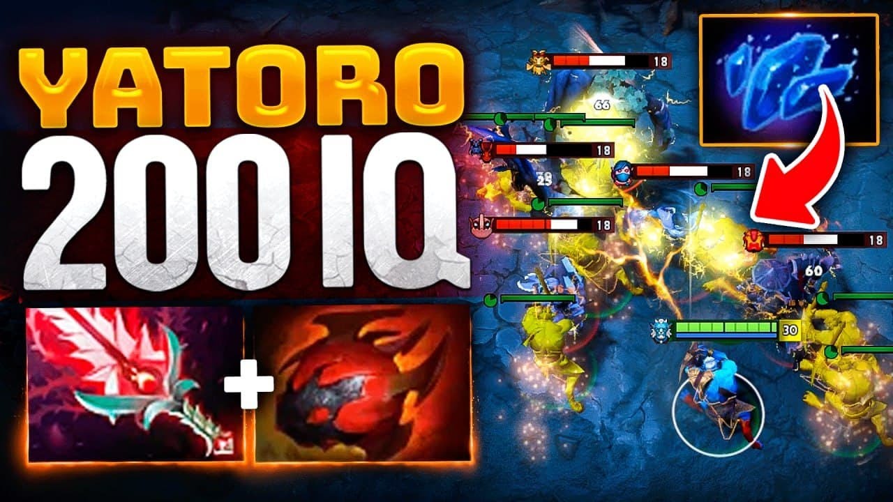 Phantom Lancer от YATORO - ПЛ Ti Winner Dota 2