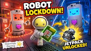 I SNUCK PAST AN ARMY OF ROBOTS TO UNLOCK A SECRET JETPACK! 🤖🚨🚀 | #wobblylife #ps5 #nintendo #gaming