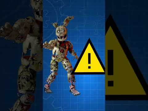 Fnaf Ar Edit- Coruppted Animatronics Bb Puppet Springtrap ||Shorts Edit