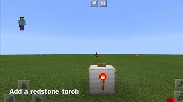 How to make a flush block swapper in minecraft